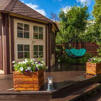 Наземный светильник Strada 1508 TECHNO серый Elektrostandard