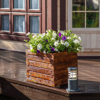 Наземный светильник Strada 1508 TECHNO серый Elektrostandard