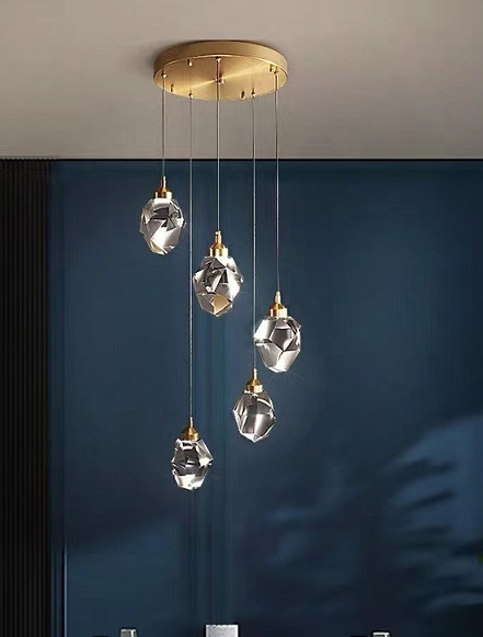 Подвесной светильник Oxygen 9701P/5R BR iLedex