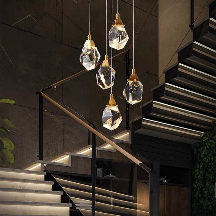 Подвесной светильник Oxygen 9701P/5R BR iLedex