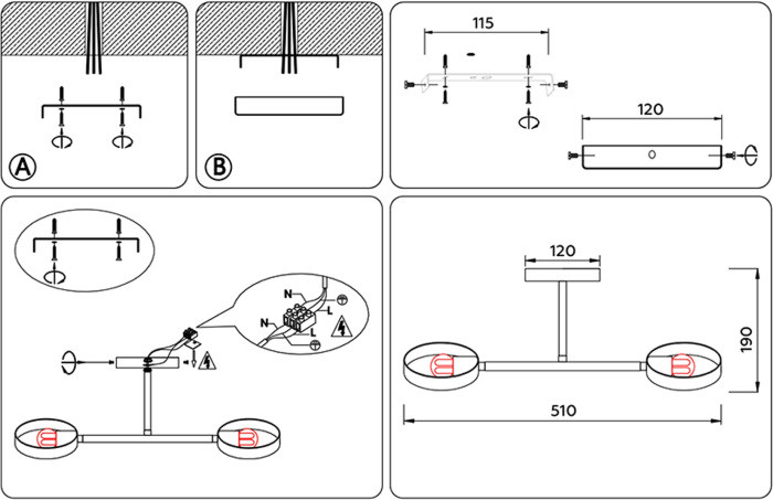 Потолочная люстра TRADITIONAL TR8225 Ambrella