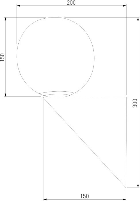 Настенный светильник уличный Gravity 35003/U серый Elektrostandard
