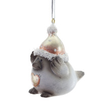 Фигурка декоративная подвесная "Птичка",   L3 W5 H5 см, 2в.