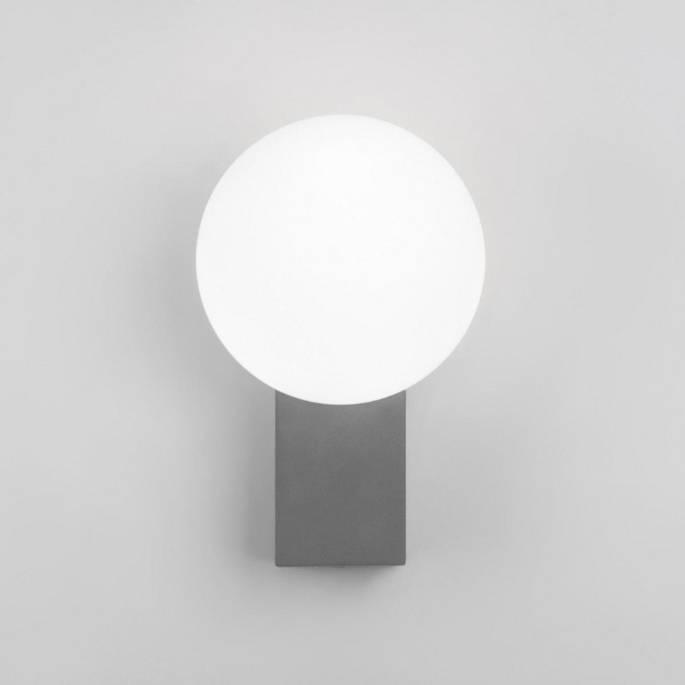 Уличный настенный светильник Elektrostandard Gravity 35166/U серый a063377