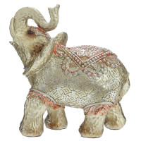 Фигурка декоративная "Слон", L15 W6,5 H14,5 см, 2в.