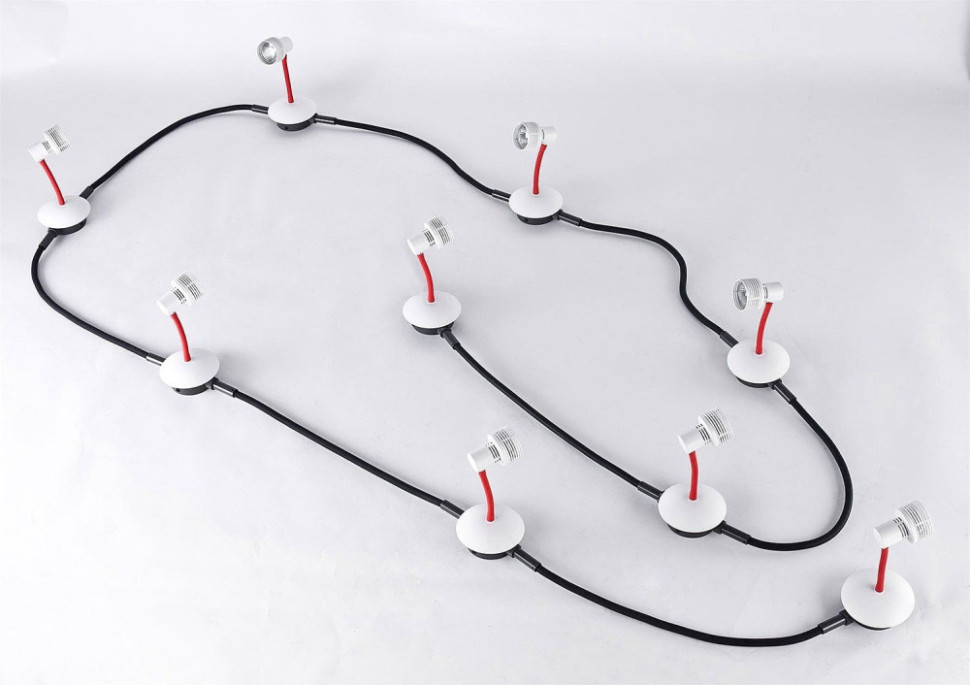 Трековая система в сборе Bay Shore LSP-9818-09 Lussole Loft