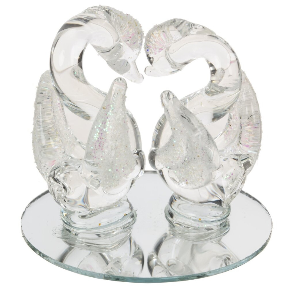 Фигурка декоративная "Лебеди", L4,5 W4,5 H4 см