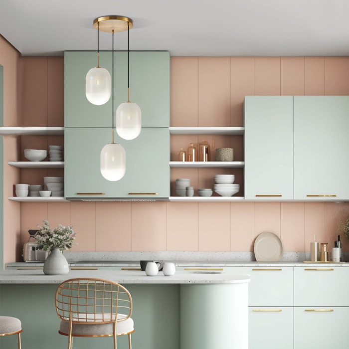 Подвесной светильник Loona 60161/3 латунь Eurosvet