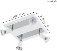 Спот Sarria 94962 Eglo Спот Sarria 94962 Eglo