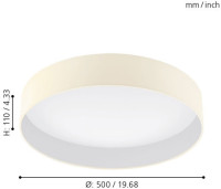 Потолочный светильник Palomaro 93394 Eglo Потолочный светильник Palomaro 93394 Eglo