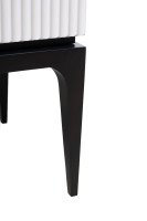 Тумбочка прикроватная Este черно-серая Тумбочка прикроватная Este черно-серая