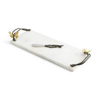 Доска для сыра с ножом Michael Aram "Butterfly Ginkgo", 42х15 см