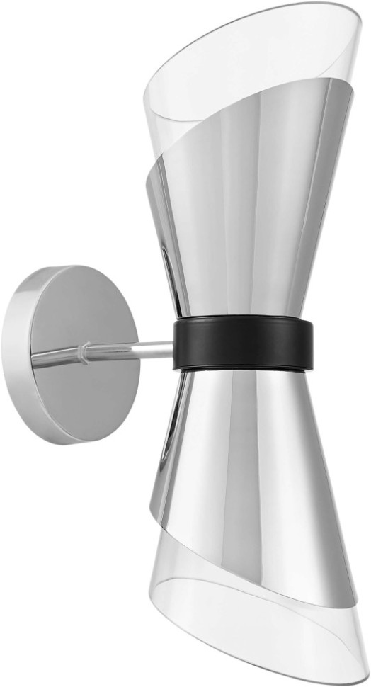 Бра Fabro LDW 7013-2 CHR+PR Lumina Deco