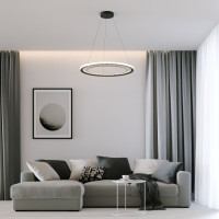 Подвесной светильник Parafe 40025/1 LED серый Eurosvet