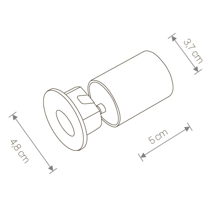 Встраиваемый светильник уличный Oia 9102 Nowodvorski
