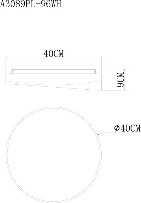 Потолочный светильник  A3089PL-96WH Arte Lamp