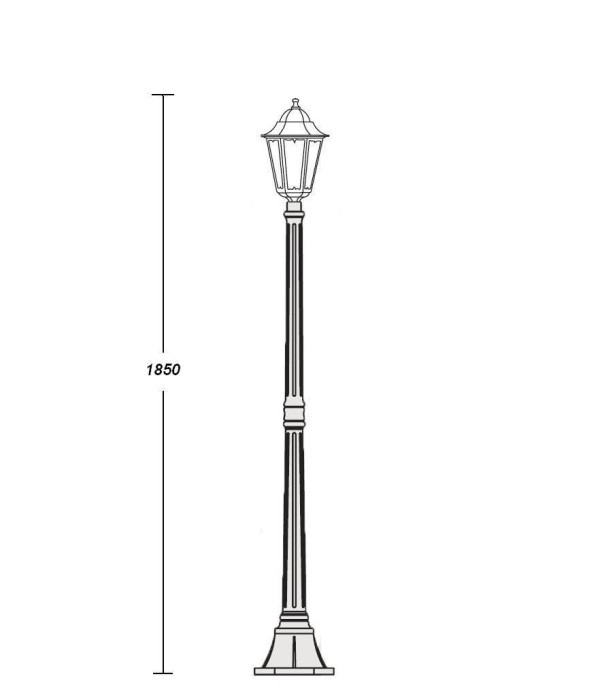Наземный фонарь  79808M Bl Oasis Light