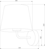 Бра Maja 1882 Maja TK Lighting