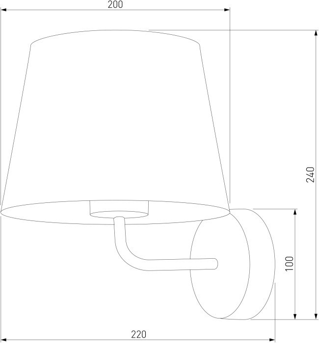 Бра Maja 1882 Maja TK Lighting