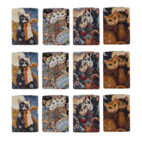 Зеркало карманное (блок 12шт), L6 W8,5 H1 см, 4в.