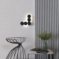 Настенный светильник Brioni 40130/LED черный Elektrostandard