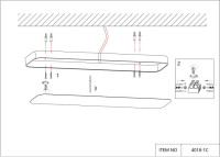 Потолочный светильник Piano 4078-1C Favourite Потолочный светильник Piano 4078-1C Favourite