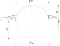 Точечный светильник Slide 25083/LED Elektrostandard