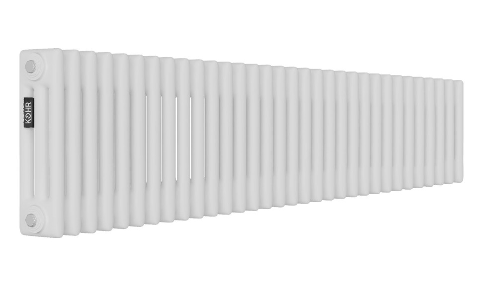 Стальной трубчатый радиатор Kohr Heim 3030/32 секции с боковым подключением 3/4