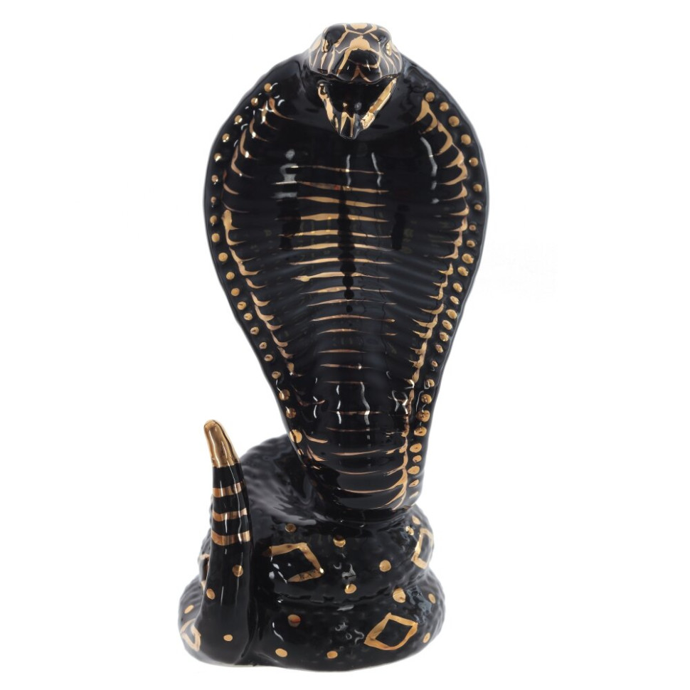 Фигурка декоративная "Змея", L8 W7 H15 см