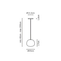 Подвесной светильник Lumi F07A0501 Fabbian