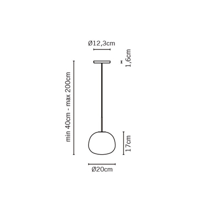Подвесной светильник Lumi F07A0501 Fabbian