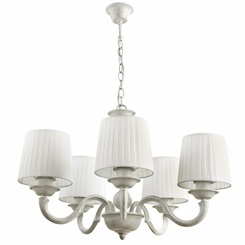 Подвесная люстра Alba A9395LM-5WG Arte Lamp