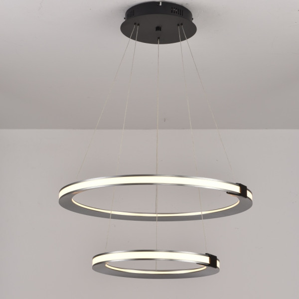 Подвесной светильник Vision 9225-6+4SD GR+BK iLedex