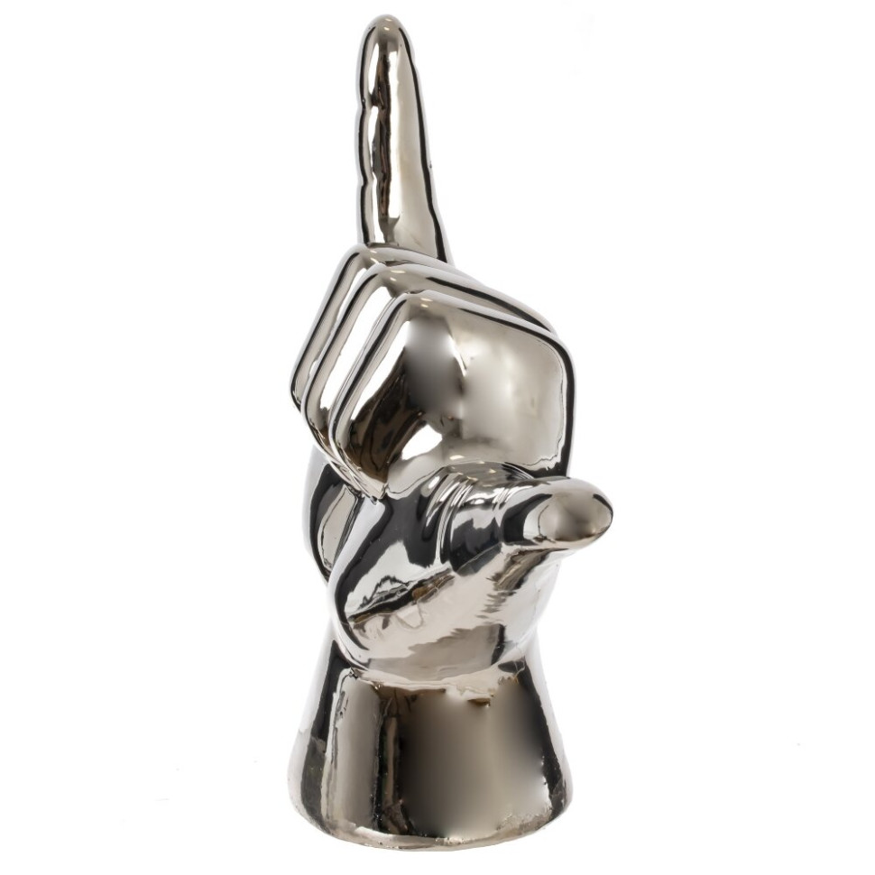 Фигурка декоративная "Рука", L13,5 W6,5 H18 см