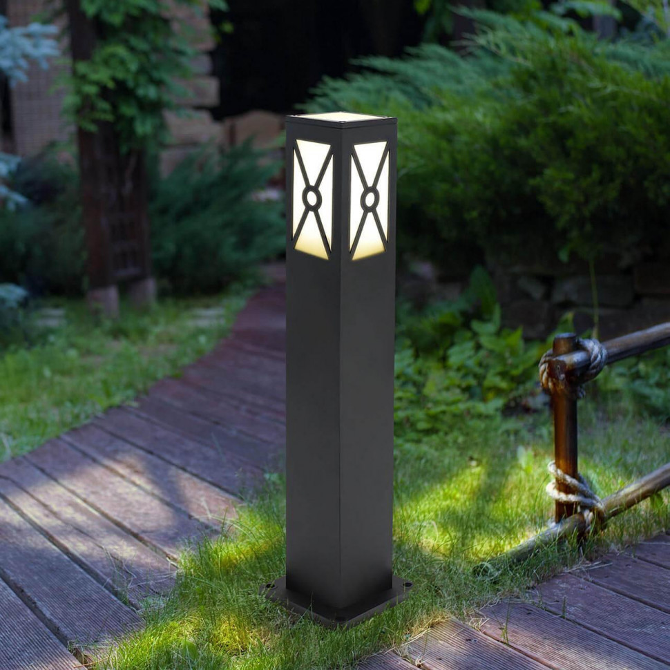 Уличный светильник Elektrostandard 1406 Techno черный a043416