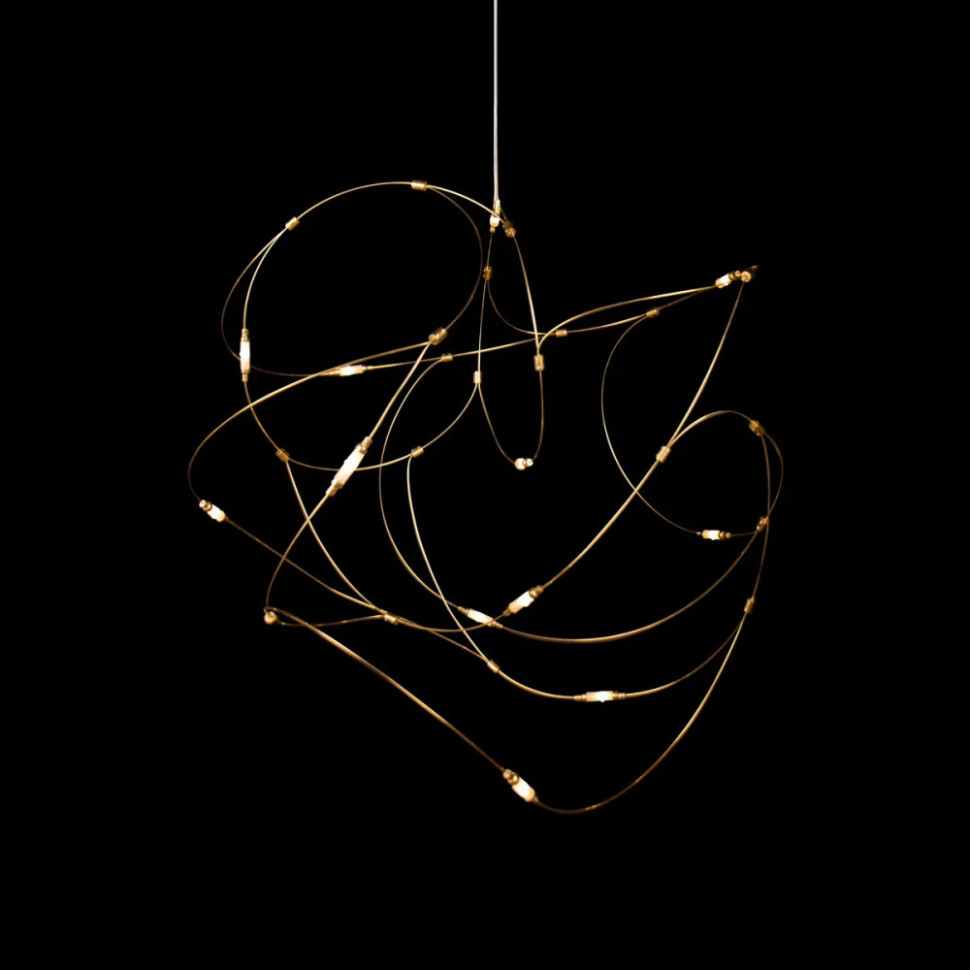 Подвесной светильник 10154P 10154P/D800 gold DeLight Collection