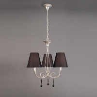 Подвесная люстра Mantra Paola Painted Silver 3532 Подвесная люстра Mantra Paola Painted Silver 3532