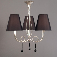 Подвесная люстра Mantra Paola Painted Silver 3532 Подвесная люстра Mantra Paola Painted Silver 3532