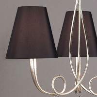 Подвесная люстра Mantra Paola Painted Silver 3532 Подвесная люстра Mantra Paola Painted Silver 3532