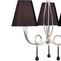 Подвесная люстра Mantra Paola Painted Silver 3532 Подвесная люстра Mantra Paola Painted Silver 3532