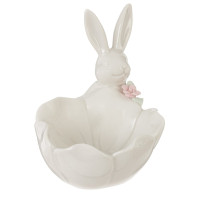 Конфетница "Заяц", L15 W11,5 H13 см