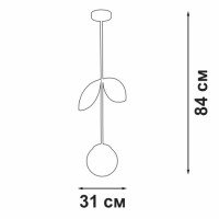Подвесной светильник V3079-8/1PL Vitaluce Подвесной светильник V3079-8/1PL Vitaluce