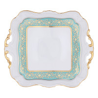 Блюдо квадратное н/н 30см."Декор 2768"